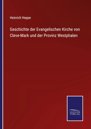 Heinrich heppe geschichte - |,