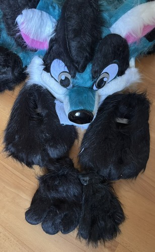 Fursuit komplett kostüm - komplett,