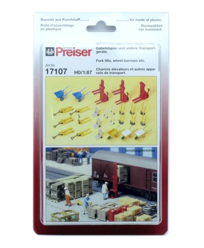 Preiser 17107 gabelstapler und - 17107,