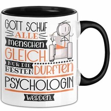 Psychologin Geschenk Becher