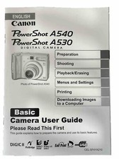 Canon PowerShot A540, A530  -