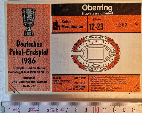 Ticket pokal endspiel - pokal,