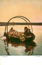Segantini Giovanni Bruckmanns Bildkarte Nr.33  Ave Maria 