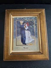 Porzellanbild in Rahmen / Goebel Artis Orbis / Renoir " Danse en campagne"
