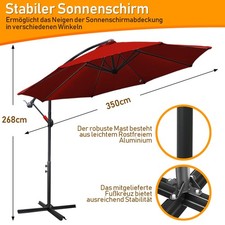 Sonnenschirm Ø3/3.5m