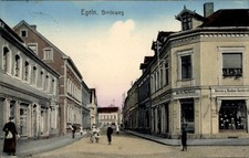 Ak Egeln im Salzlandkreis, Breiteweg, Geschäft - 11117520