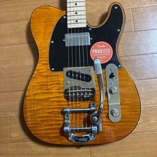 Fender Squier Telecaster Bigsby E-Gitarre mit Vintage Tremolo System