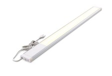 LED Unterbau Leuchte Lampe 1167 Aluminium silberfarben mit Schalter 57,5x4,9cm
