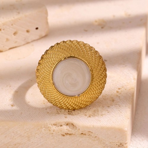 Damen ring perlenoptik - damen,