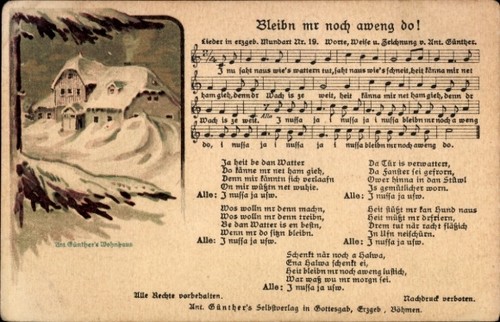 Lied günther anton - günther,,