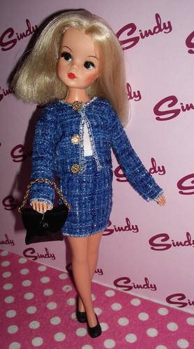 Sindy puppe blonde - dicke, haare
