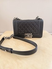 Chanel Boy Bag Small Leder