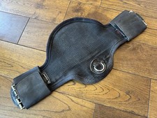 50 cm 20 Zoll Eric La Tixerant schwarzer englischer Leder Dressurgurt