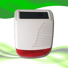 DynaSun Home Solar Außensirene DSSS01 Wireless Alarmanlage Alarmsystem Hausalarm