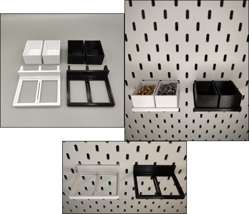 Behälter für die ikea - ikea, skadis
