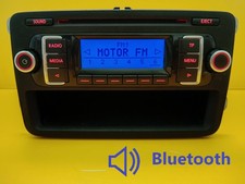 VW RCD 210 AUTORADIO CD MP3 BLUETOOTH GOLF 5 6 POLO PASSAT TOURAN JETTA T5 +CODE