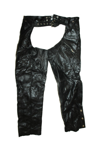 Rleather leder chaps s - leder, gr.