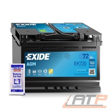 EXIDE AUTOBATTERIE 12V 72Ah