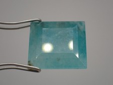 Grandidierit 6.70ct SI2 Square Edelstein – Unbehandelt Madagaskar