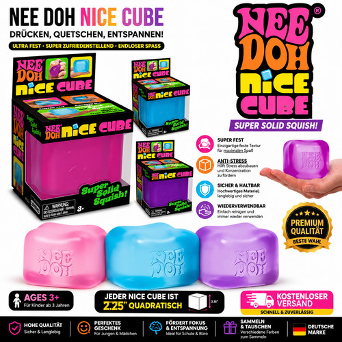 Nee doh nice cube - stress, ball