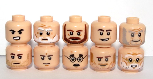 Lego fleischkopf köpfe - lego,