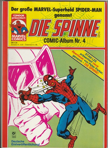 Die spinne comic album - die, comic-album