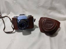 DDR Vintage Kamera   Ihagee EXA II  mit Objektiv Domiplan Meyer Optik Görlitz