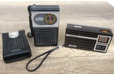 Konvolut Transistorempfänger Radios XAM Sanyo Mediator