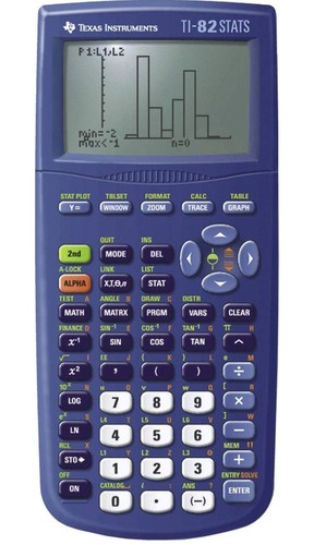 Texas instruments stats - ti-82,