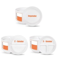 Plastikteller  Wiederverwendbar Menüteller Plastik Teller 22 cm Rund