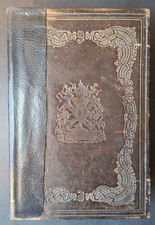 Die Bibel AT NT 1869 in Leder