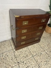 Kommode Maritim England Mahagoni England  Tisch Schrank Schreibtisch Schiff
