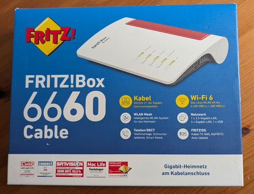 Avm fritz box 6660 cable - avm,