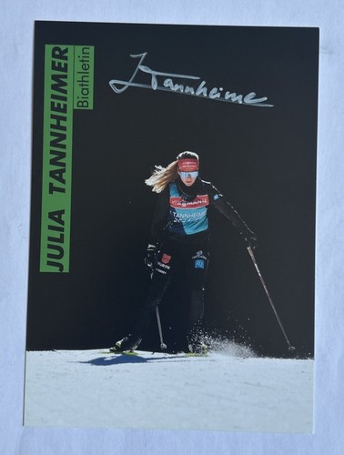 Original signierte biathlon - original,
