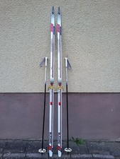 Blizzard Langlauf Ski (210 cm) mit Blizzard Skistöcken (140 cm) 
