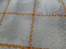 Meterware Damast Gewebe Original alte Aussteuer für Geschirrtücher Stoff 