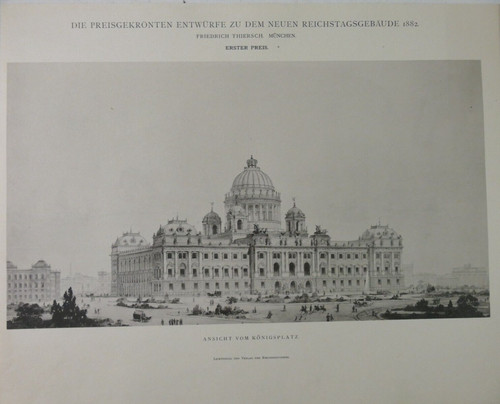 Reichstag entwurf friedrich - reichstag,