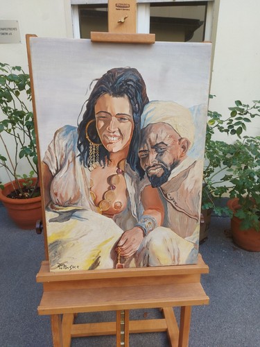 ölgemälde orient arabisch - Ölgemälde,