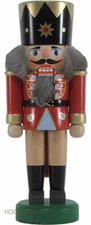 Nussknacker König dunkelrot