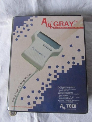 Hand held scanner gray 256 - hand-held, ag-256