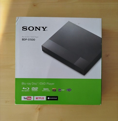 Sony bdp s1500 blu - sony, blu-ray