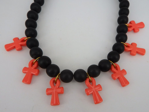 Neugablonz collier schwarze - neugablonz:,