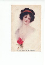 AK 30661, Postkarte, engl. Karte, in Dänemark gelaufen,Künstlerkarte, 1913