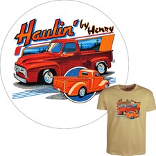 T-Shirt Ford F-100 Serie Truck