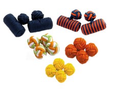 Stoffknoten Barrels 5 Paare