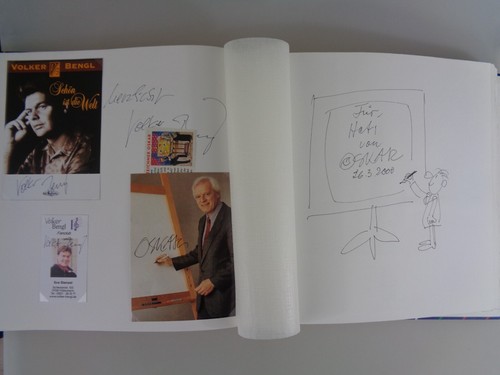 Autogrammalbum sammlung - autogrammalbum,