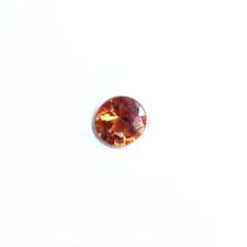 Saphir orange Rundschliff ca. 0,18 Karat ca. 3,3mm unbehandelt natürlich