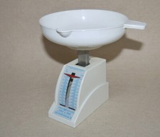 Vintage Mini Waage Weight Watchers Scale & Bowl Made in USA