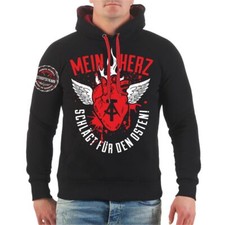 Herren Kapuzenpullover Mein