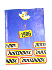 alter Katalog MATCHBOX 1986